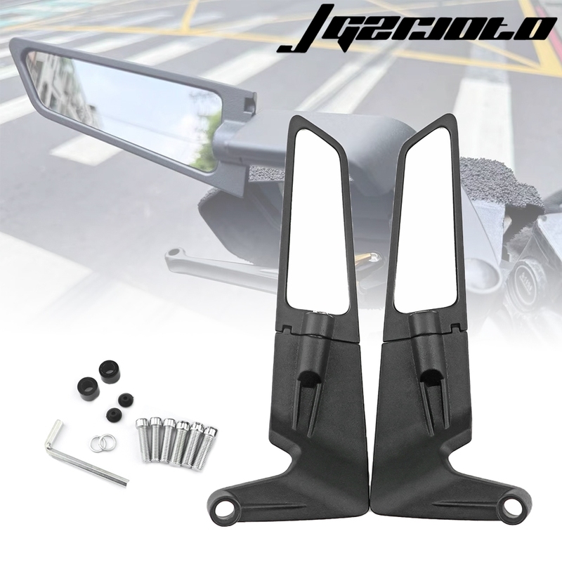 Motorcycle Accessories Rearview Mirror Aluminum Rotating
