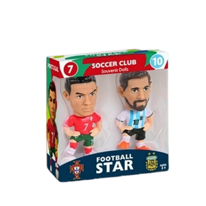 Figurines de football en PVC version Q, lot de boîtes mystères, figurines de collection pour fans, cadeaux et collection - Product Image 1