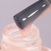 Traitement fortifiant pour ongles à la kératine sous marque privée, vernis naturel rose transparent, fourniture d'usine OEM