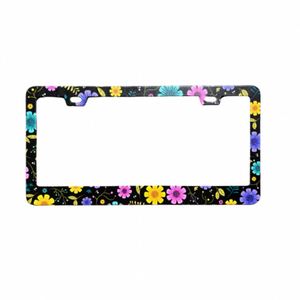 Marco de Matrícula Negro Simple Personalizado con Logotipo, Venta al por Mayor de Fábrica, para Hombres y Mujeres, Piezas de Automóviles Generales - Product Image 2