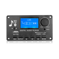 Mains libres voiture lecteur MP3 enregistrement d'appel décodeur carte écran LCD USB TF FM Radio Module télécommande-accessoire électronique