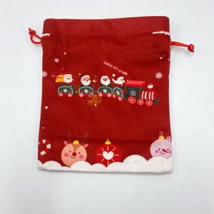 SPRING PLANTING <b>Christmas</b> Apple <b>Bags</b> Drawstring Silent Night <b>Gift</b> <b>Bags</b> <b>Christmas</b> Decorative Cartoon <b>Bags</b> - Product Image 4