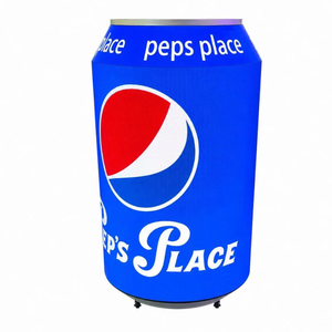 Can Shape LED Display Screen | Cylindrical LED Advertising Display | Digital Can LED Screen for Retail, Events & Branding - Product Image 1