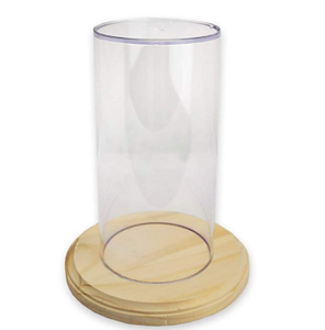 Cơ sở gỗ Acrylic Vòng hiển thị trường hợp cho giải thưởng danh hiệu <span class=keywords><strong>plexiglass</strong></span> sưu tầm lưu trữ giới thiệu - Product Image 2