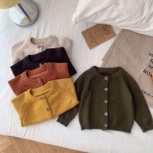 Winter Infant Button Tops <strong>Newborn</strong> Baby <strong>Knitted</strong> Fashion Sweater Coat Kids Casual Long Sleeve <strong>Cardigan</strong> - Product Image 4
