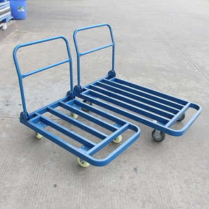 गोदाम के लिए 300KG मेटल प्लेटफ़ॉर्म ट्रॉली कार्ट - Product Image 4