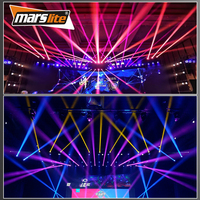Lumière principale mobile de tache de faisceau de la tête 100W RGBW de Marslite Mini lumière principale mobile Cabezas Movile Lyre LED lumière principale mobile d'étape
