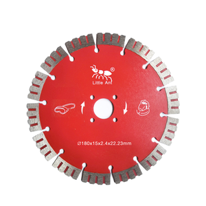 Disco <span class=keywords><strong>de</strong></span> Corte Circular <span class=keywords><strong>de</strong></span> Diamante Blanco <span class=keywords><strong>de</strong></span> Grado Industrial LITTLE ANT <span class=keywords><strong>de</strong></span> 7 Pulgadas, 180 Piedras, para Granito, Personalizado OEM - Product Image 1