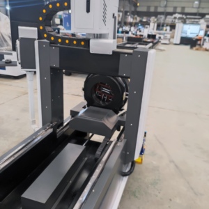 Guangjie Guangjie 2460 Bibo Guangjie Gj6024 Laser à fibre 1,5 kW 3 axes à refroidissement par eau, compatible PLT, pour découpe de métaux de haute précision en forme de D - Product Image 3