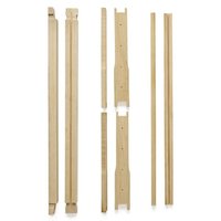 China Fabrik liefert Imkerei ausrüstung Assembled Wood Beehive Frame Wired Bee Frames