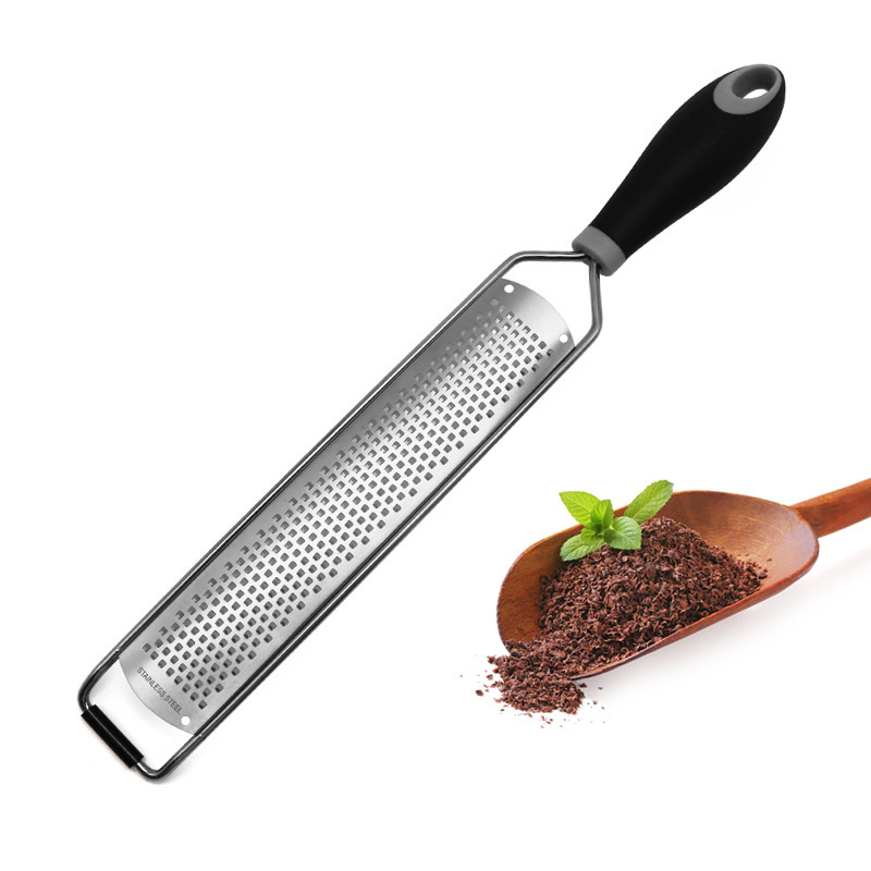 2021 kitchen multi function long manual stainless steel chocolate lemon coconut vegetable and cheese grater
