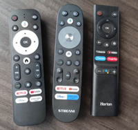 Modèles de télécommande personnalisée pour Smart LED LCD TV avec Youtube Netflix Keys Télécommande RF Télécommande 2.4G Télécommande BT