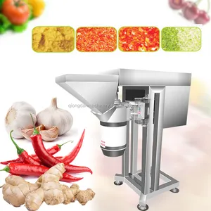 500-800kg/h Electric Ginger Garlic chili Paste Making Machine/grated vegetable fruit/black garlic crusher garlic ginger grinder