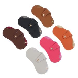 Étui portable et fin pour lunettes de soleil en cuir PU souple, pochette pour lunettes avec sangle et cordon - Product Image 2