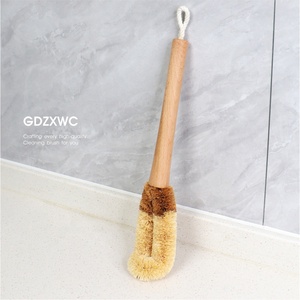 Sồi gỗ dừa lông thiên nhiên nhà bếp chai bàn chải kết thúc Bông Treo Dây Một Số Điều ở nhà làm sạch hàng gia dụng - Product Image 2