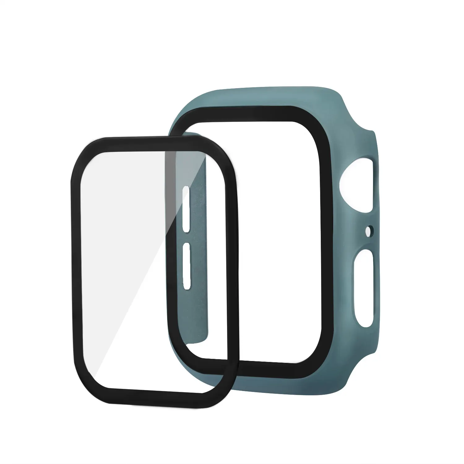 Watch case Tempered Glass For Apple Watch 5 3 4 band 42mm 38mm protector case cover bumper for apple watch