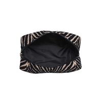 Hochwertige, ästhetische Boutique-Kosmetiktasche mit Tiermuster, Jacquard-Webstruktur, Reise-Toilettenartikel-Organizer, Aufbewahrungstasche für Kosmetik und Make-up