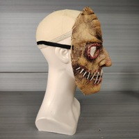 Vente chaude Halloween Horreur Grande Bouche Masque Avec Ongles Moche Réaliste Halloween Latex Masque Secret Room Escape
