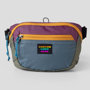 <span class=keywords><strong>Marsupio</strong></span> da Corsa in Nylon Riciclato Personalizzabile Impermeabile Leggero Pieghevole Borsa a Tracolla per Uomo Donna Viaggi Escursionismo - Product Image 1