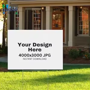 Tablero de Corrugado de Polipropileno para Exteriores con Diseño Personalizado y Estaca en Forma de H, Venta al Por Mayor - Product Image 1