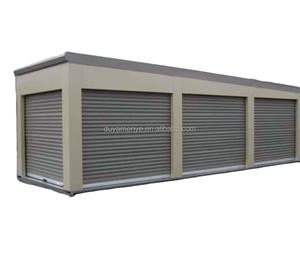 Unité de stockage autoportante préfabriquée moderne à faible coût en acier antirouille, isolée, pour entrepôt, garage, hangar, villa, usage extérieur - Product Image 2