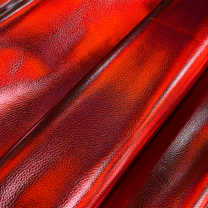 جلد ليتشي بالليزر مجسّم بو قزحي الألوان قماش من الجلد المدبوغ اللامع لحقيبة اليد والأريكة والأثاث والمواد الحرفية مع ميزة مرنة - Product Image 4