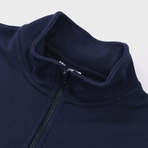 Men's Casual Blank <b>Hoodie</b> Custom Quarter Zip up Sweatshirts Collar Crewneck <b>Plain</b> Half Zip Sweatshirt - Product Image 4
