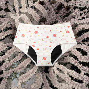 Braguitas Menstruales Absorbentes de 4 Capas para Niñas, Ropa Interior Menstrual de Algodón para Uso Diario, Cintura Sólida, Braguitas para Adolescentes - Product Image 3