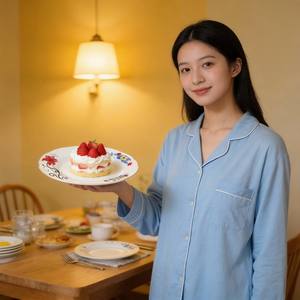 Assiettes en céramique en gros / Assiettes à soupe / Assiettes à salade / Assiettes à accompagnement / Assiettes plates – Assiette en porcelaine pas chère Marque HARVIT Motif floral - Product Image 4