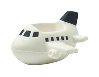 FOCUS Support de téléphone créatif en gros, forme d'avion personnalisée, balle anti-stress en mousse PU, anti-anxiété, impression promotionnelle, cadeau sensoriel