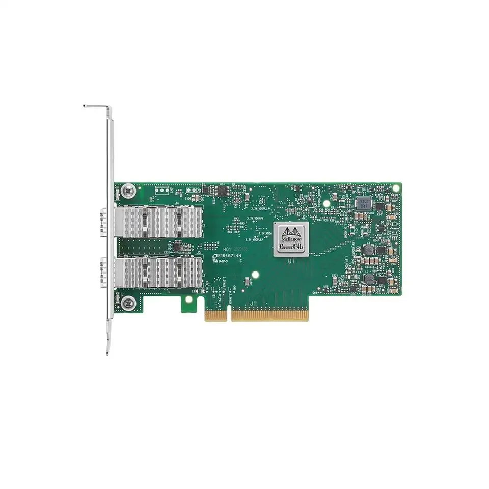 ConnectX-5 kartu adaptor MCX512A-ACUT EN 10/25GbE Dual-Port SFP28 PCIe3.0