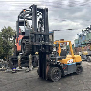 Pièces de chariot élévateur diesel FD50 de haute qualité et fiables de 5/6/7/8/10/12/15/16/18 tonnes et chariots élévateurs d'occasion TCM/Toyota/Heli pour l'exportation - Product Image 1