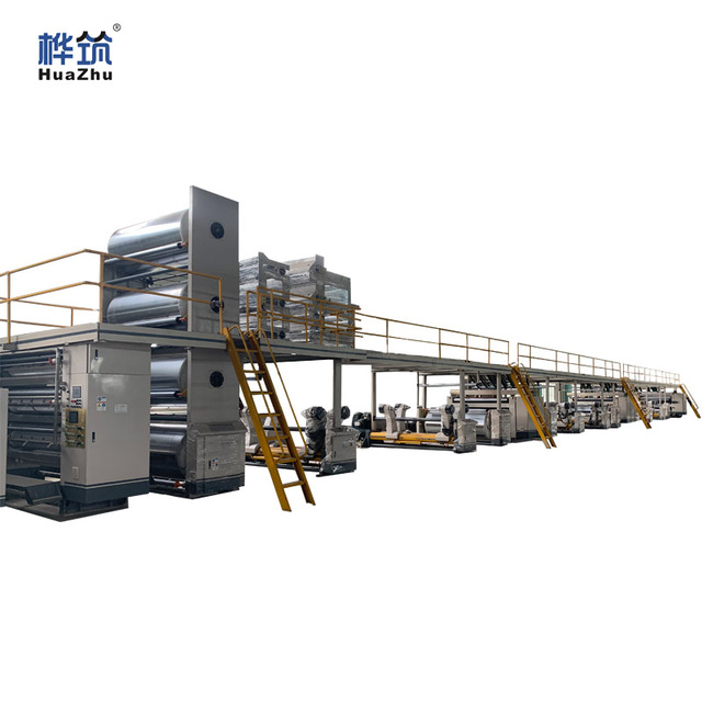 Automatic Double Wall 5 Ply 3 7 Layer Corrugated Cardboard Box Making Machine Production Line with Filling Machines