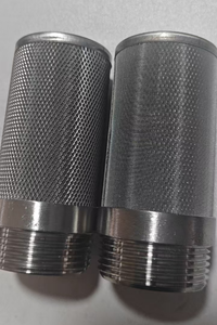 Cabezal de filtro de acero inoxidable 304, orificio cuadrado para filtración de polvo líquido para piscina DN20, malla de acero inoxidable BSP macho de 3/4" - Product Image 5