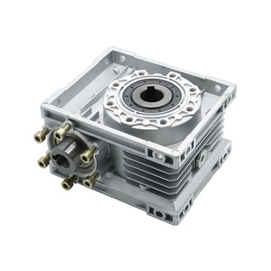 HLTNC NMRV063 Worm Gear Reducer <b>Speed</b> Ratio 7.5~100 FIT WITH <b>square</b> Flange 86*86, 110*110, 130*130 Motor for - Product Image 2