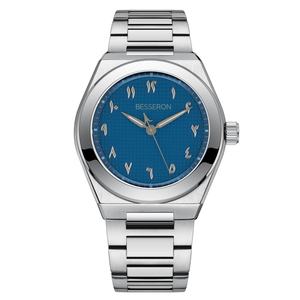 Nuevo Reloj Árabe 2023 con Movimiento de Cuarzo Japonés, Revestimiento de Zafiro, Resistente al Agua, Espejo Pulido, Acero Inoxidable, Logotipo OEM/ODM, Reloj de Lujo para Hombre - Product Image 4