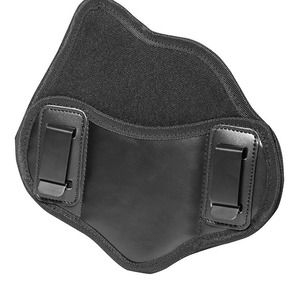Crêpe étui pistolet IWB étui Faux cuir personnalisé tactique crêpe universel noir pistolet étui avec pochette de magazines - Product Image 4