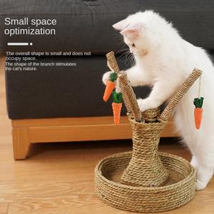 Rascador para Gatos Sostenible en Forma de Rama con Tabla de Sisal y Estructura para Trepar - Product Image 5