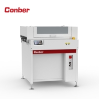 Conber Convoyeur double voie pour rejet de PCB SMT, Moteur PLC à vitesse réglable, Solution clé en main, Prix usine 220V/110V, Garantie 1 an