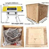 Imprimante DTF Nacai de qualité commerciale 2/3 têtes Epson grand format 60 cm I3200 automatique avec secoueur de poudre, nouvelle A1, garantie 1 an