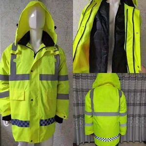<span class=keywords><strong>Gilet</strong></span> de <span class=keywords><strong>sécurité</strong></span> réfléchissant en coton imperméable de haute qualité pour les travailleurs de la moto, classe 3 ANSI, classe 3 EN ISO, logo personnalisé - Product Image 4