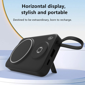 3 In 1 Magnetic Wireless Power Bank 10000mAh Fast Charging Station Foldable Stand For iPhone 17 Apple Watch AirPods - Product Image 3