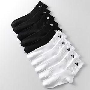 Fabricant de <span class=keywords><strong>chaussettes</strong></span> personnalisées avec logo OEM ODM, <span class=keywords><strong>chaussettes</strong></span> de sport en gros, <span class=keywords><strong>chaussettes</strong></span> athlétiques en coton, faible MOQ 100 paires, fournisseur en gros - Product Image 4