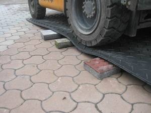 Perlindungan tanah dan lantai sementara acara penyewaan tenda lantai tenda acara portabel lantai - Product Image 2