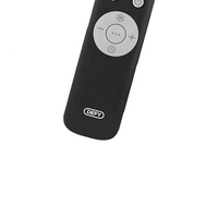 Télécommande universelle Hostrong Factory OEM ODM à 7 touches, adaptée aux ventilateurs sans pales et aux purificateurs noirs, prise en charge de la personnalisation