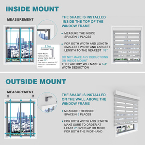 Thiết kế khác nhau Zebra mù không dây Zebra mù với nhiều lựa chọn Zebra Shade cho cửa sổ - Product Image 6