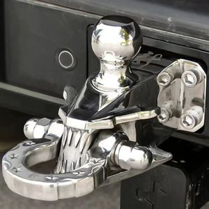 Gancho de Remolque de Acero Inoxidable <span class=keywords><strong>Maika</strong></span> para Tank 300 SUV, Color Plateado, Capacidad de 40 lb, para Mayor Visibilidad y Seguridad, Modificación/Actualización 2020 - Product Image 6