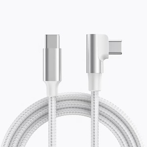 Cable USB C de 60W con Ángulo Recto de 90 Grados, Trenzado, Tipo C a Tipo C, Carga Rápida para MacBook, iPad, iPhone y Samsung - Product Image 4