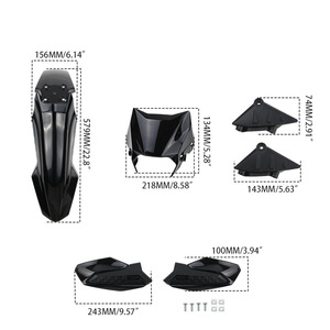 Cubierta de Matrícula Lateral de Alta Calidad para Motocicleta Todoterreno SURRON Light Bee Negra - Product Image 3