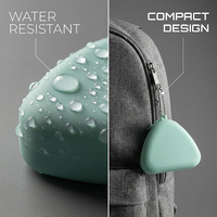 Porte-monnaie simple en silicone le plus vendu, style japonais et coréen, mignon, étui à clés triangulaire avec fermeture éclair pour petits objets